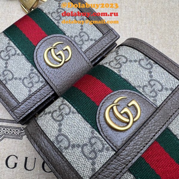 Replicas 699173 Gucci Ophidia mini bag Luxury detachable wallet