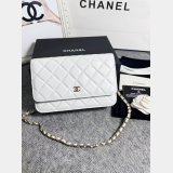 Top Quality WOC CHAIN BAG Lambskin 19CM Handbag