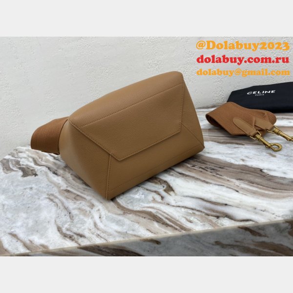 High Quality Celine Bags Sangle Brown Sale