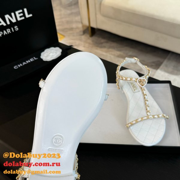 Best CC 2025ss Heart Sandals