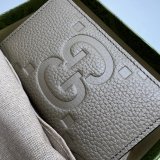 Best Gucci Luxury 739478 Jumbo GG Card Case Wallets