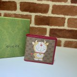 Gucci Cheap 647802 Doraemon x Gucci bi-fold wallet