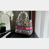 Top Quality Luxury Lady Dior 24cm Replicas Christian Dior Bags