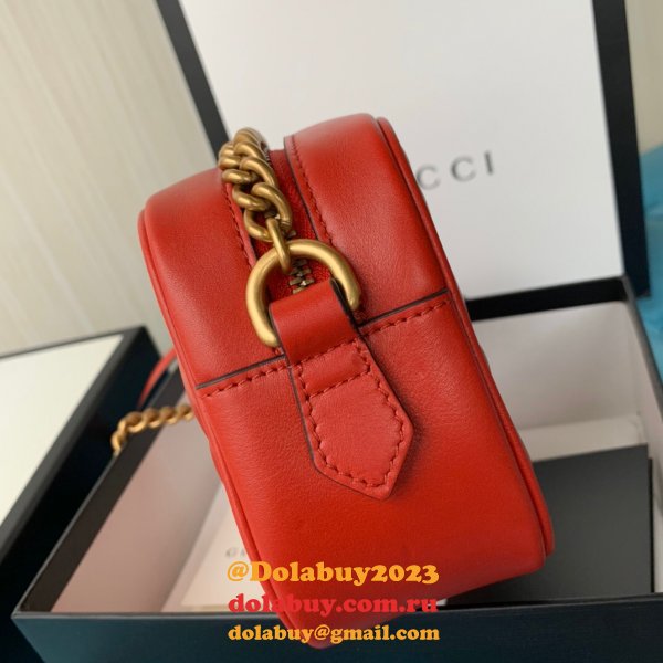 Gucci Replica GG Marmont matelassé mini 448065 bag