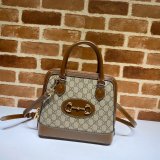 Designer Gucci Replica 1955 Horsebit small top handle 621220 bag