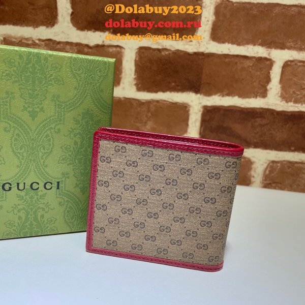 Gucci Cheap 647802 Doraemon x Gucci bi-fold wallet