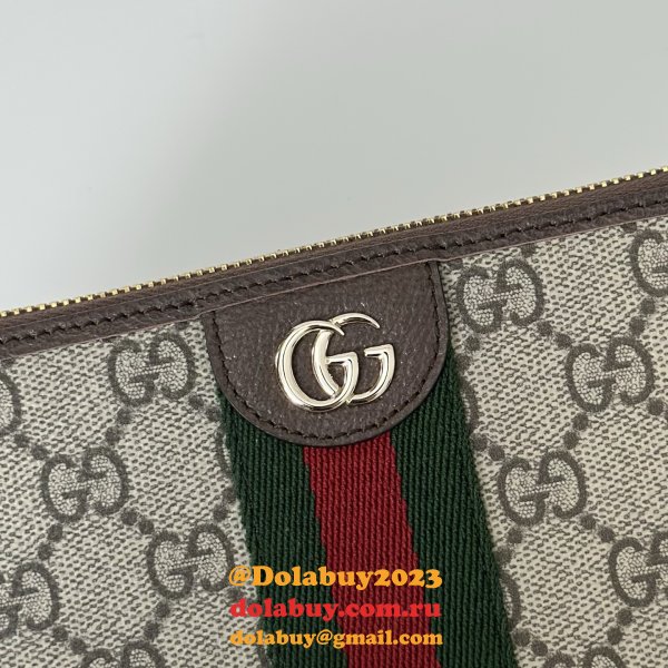 Gucci Replica 838484 Ophidia Zip Around Wallet Bag