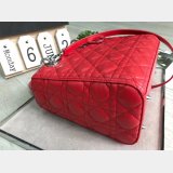 Fashion Christian Dior Lady Dior Top Quality 24CM Fake Bag