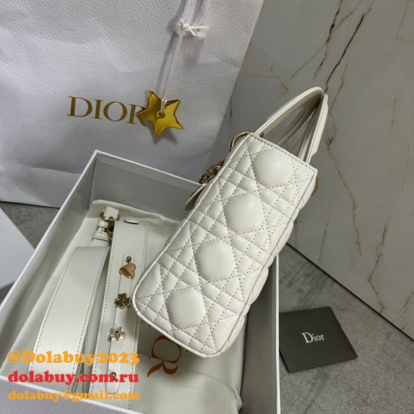 Luxury Christian Dior Lady Dior AAA+ 20CM Fake Bags