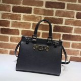 High Quality Leather Gucci 569712 Zumi Small Top Handle Replica Bag