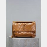 To Buy Replica Best YSL Niki Oil wax leather Bags