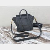 Celine Replica Luggage nano shopper handbag Shoulder Gray bag