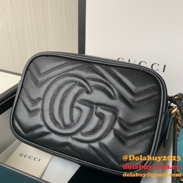 Gucci Replica GG Marmont matelassé mini 448065 bag