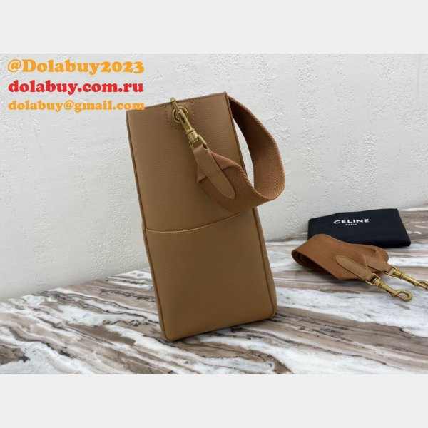 High Quality Celine Bags Sangle Brown Sale