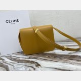 Celine Leather Teen Classic Bag in Yellow