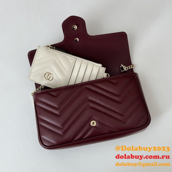 Gucci Replica GG Marmont Mini Crossbody Luxury 751526 Bag