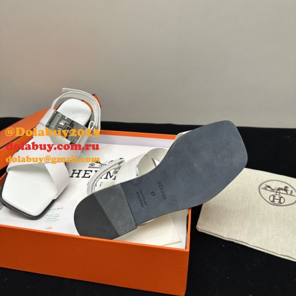 Best Luxury Hermes Ines Sandal