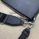 Black Jumbo GG Gucci Knockoff Messenger Men 761747 Luxury Bag