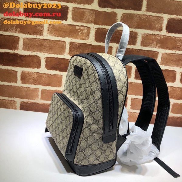 Gucci High Quality Replica 429020 GG Monogram Supreme Backpack Bag