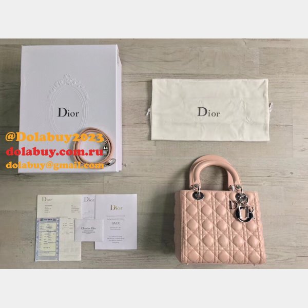 Fashion Christian Dior Lady Dior Top Quality 24CM Fake Bag