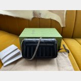 Top Quality Gucci GG 476433 Marmont matelassé leather super mini bag