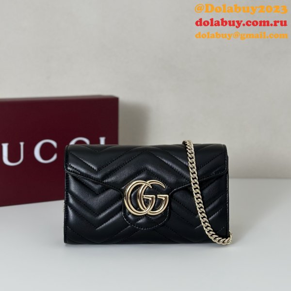 Gucci GG Marmont Wallet On Chain High Quality 837745 Bag